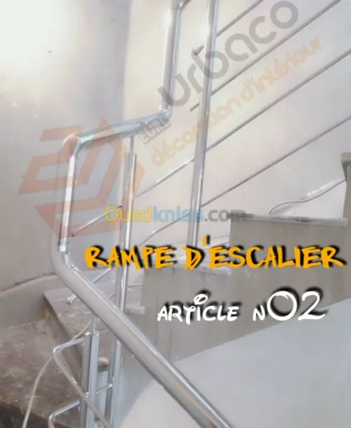 Rampe D'escalier en INOX