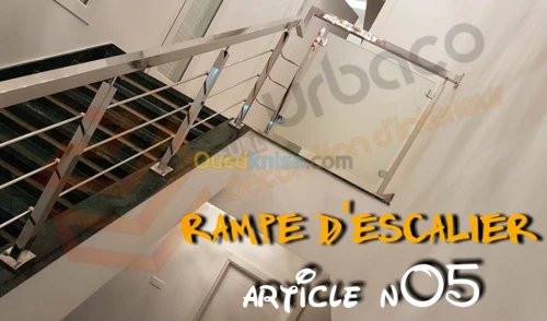 Rampe D'escalier en INOX