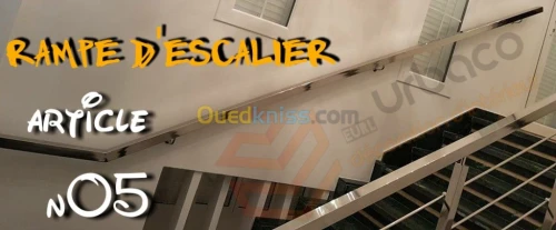 Rampe D'escalier en INOX