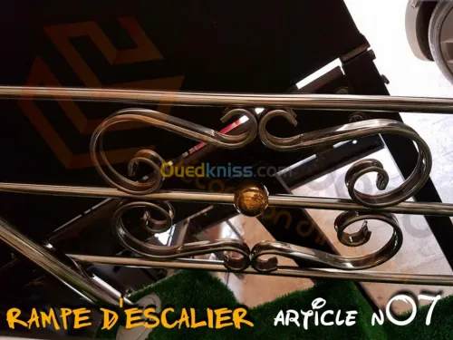 Rampe D'escalier en INOX