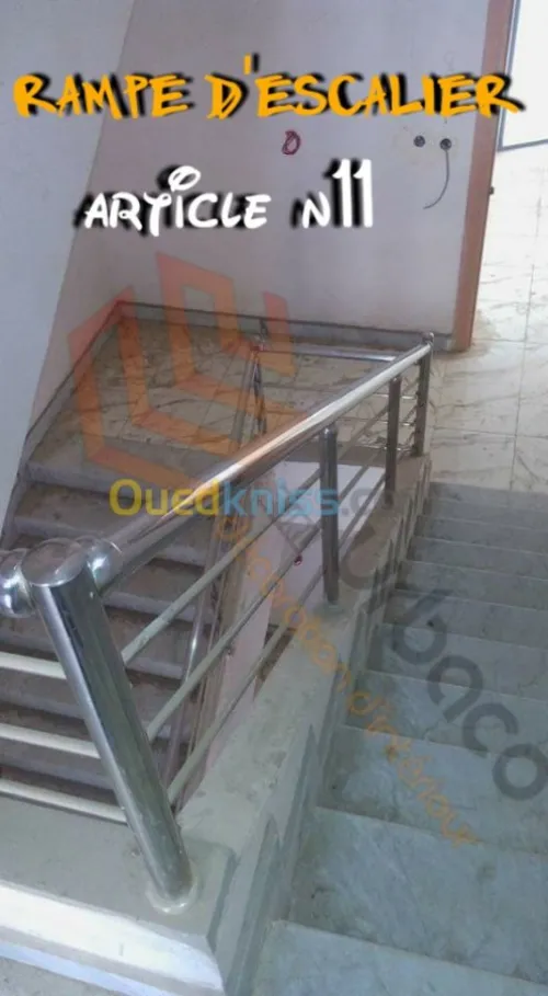 Rampe D'escalier en INOX
