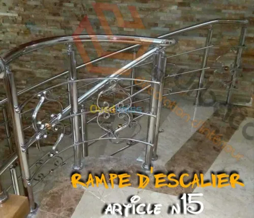 Rampe D'escalier en INOX