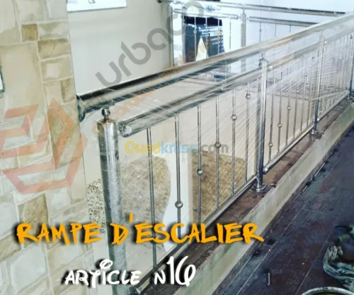 Rampe D'escalier en INOX