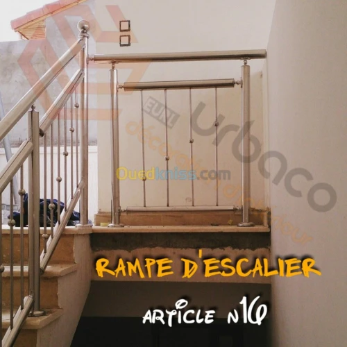 Rampe D'escalier en INOX