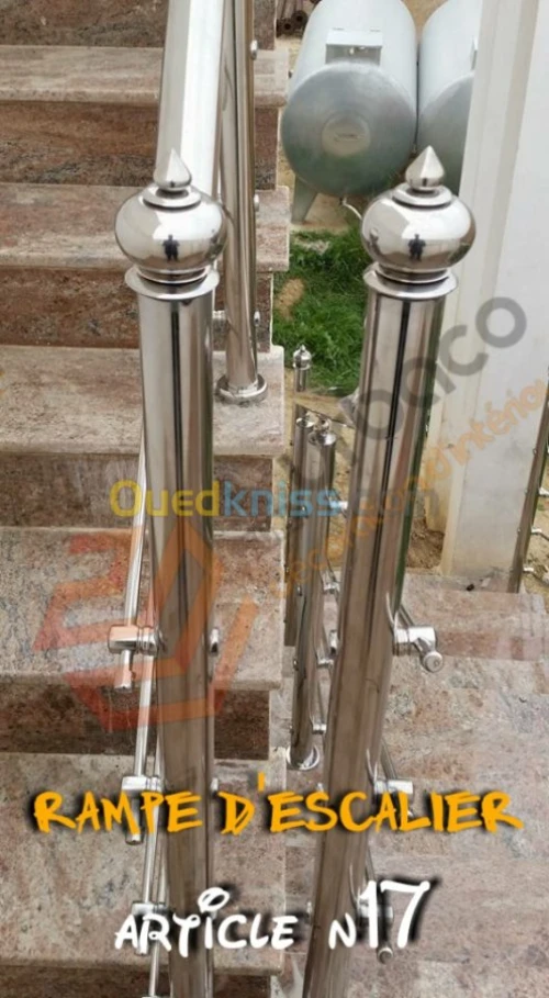 Rampe D'escalier en INOX
