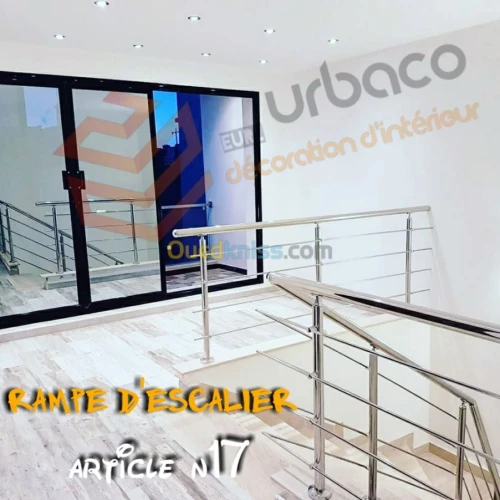 Rampe D'escalier en INOX