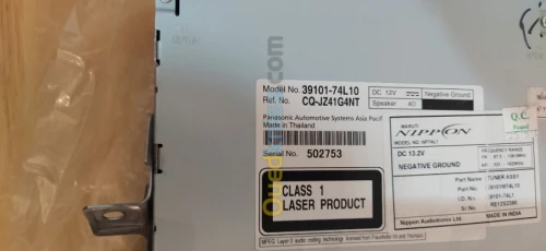 Auto radio swift suzuki 2013 original de 