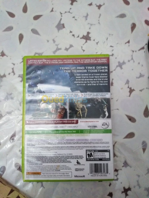 cd xbox 360 original dead space 3