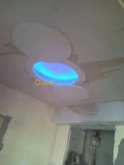 BA13,PVC,peinture,habillage mural,