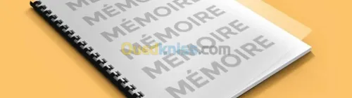 كتابة مذكرات التخرج و تقارير التربص