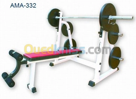 Banc développé décliné
