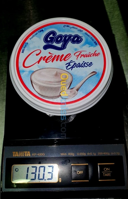 Crème fraîche au lait de vache