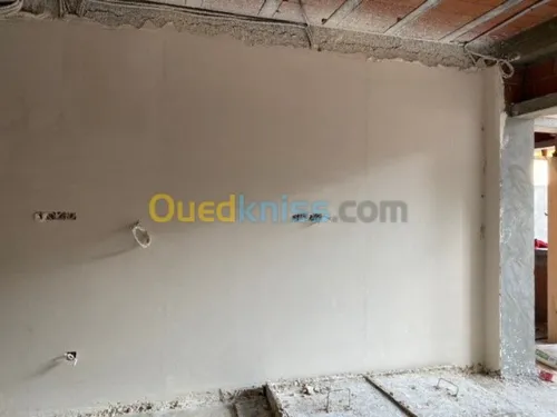 Revêtement des façades en  Monocouche 