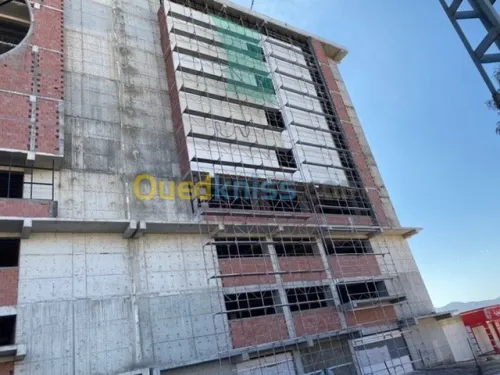 Revêtement des façades en  Monocouche 