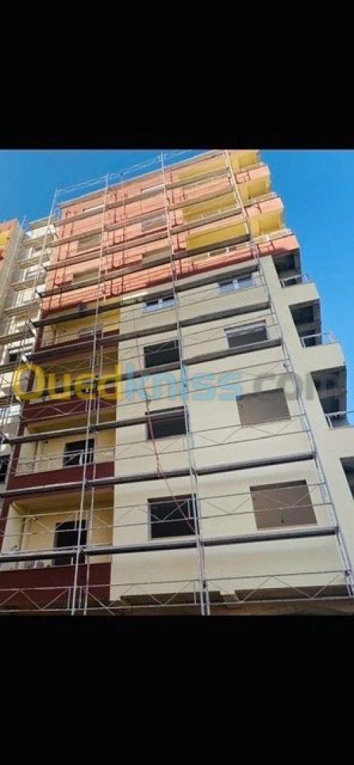 Revêtement des façades en  Monocouche 