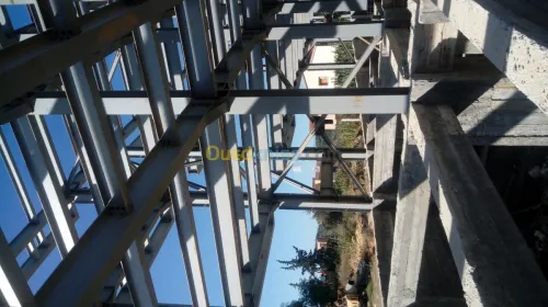 Travaux de charpente métallique