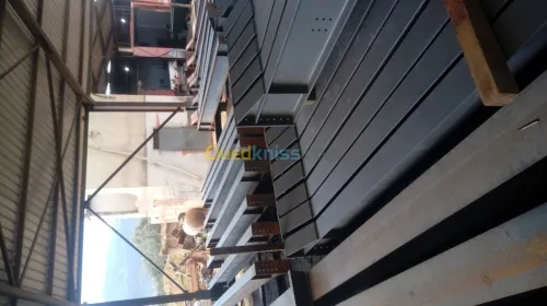 Travaux de charpente métallique