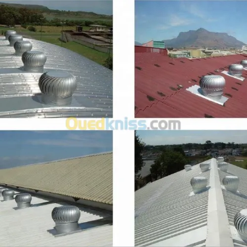 Extracteur d'air roof turbine
