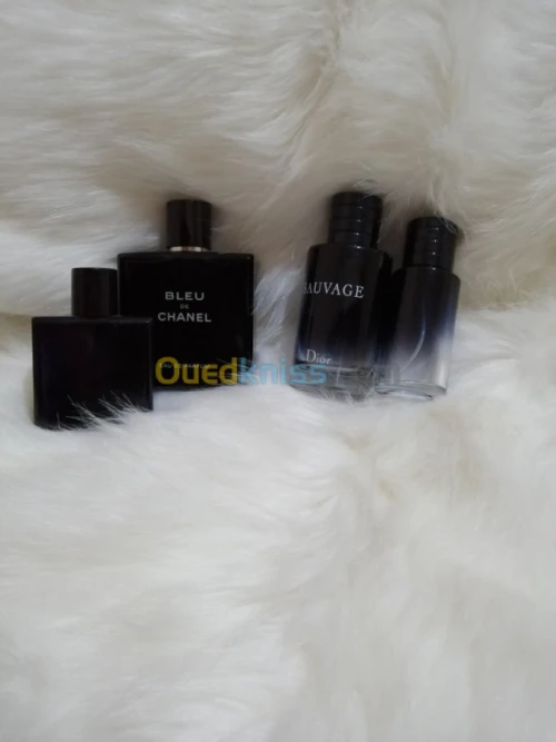 Dior sauvage et blue de Chanel 