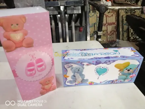 fabrication des boites gateaux