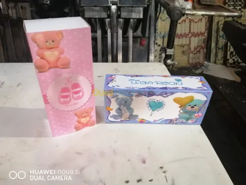 fabrication des boites gateaux