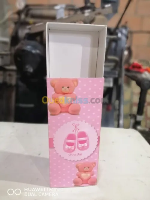 fabrication des boites gateaux