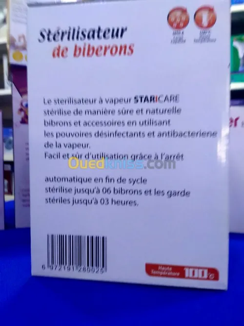 STERILISATEUR BIBERON STARCARE 