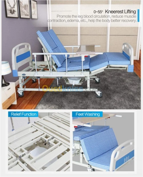Lit D'hôpital Médical AVEC LA Toilette