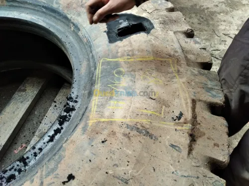 Reparation pneu a chaud