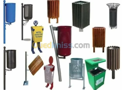 Bancs et Poubelles Publics