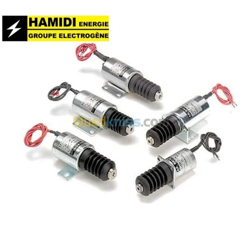 stop moteur 12v 24v groupe electrogene