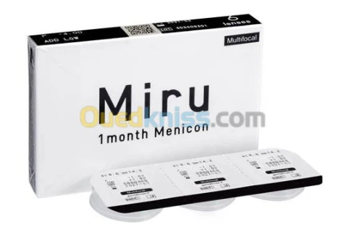 Menicon, lentilles de contact.