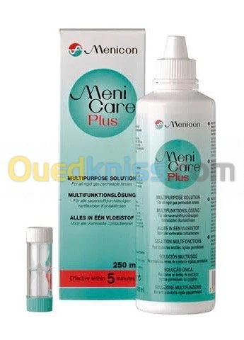 Menicon, lentilles de contact.