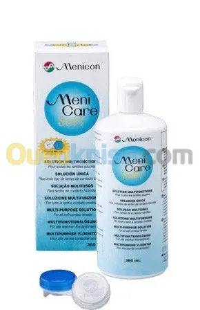 Menicon, lentilles de contact.