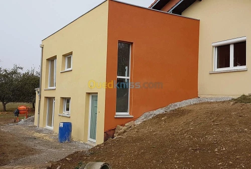 MONOCOUCHE ET REVÊTEMENT DE FAÇADE
