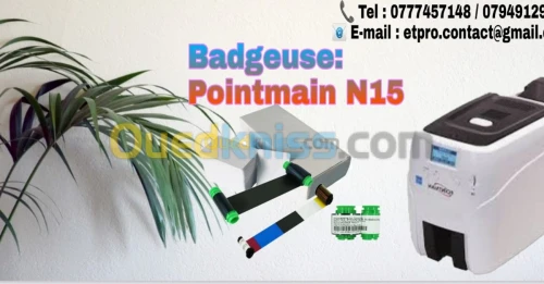 imprimante badgeuse POINTMAIN N 15/N25