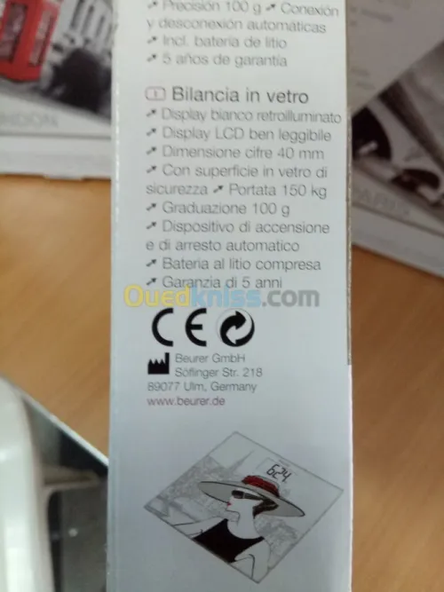 PESE PERSONNE ☆ BEURER ☆ GS 203 ☆