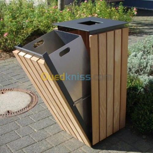 Fabrication de  mobilier  urbain