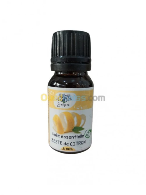 Huile essentielle zeste de citron 10ml