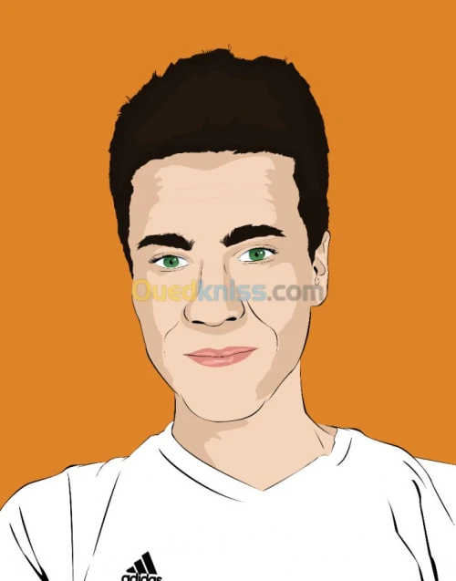 Portrait en mode Cartoon 