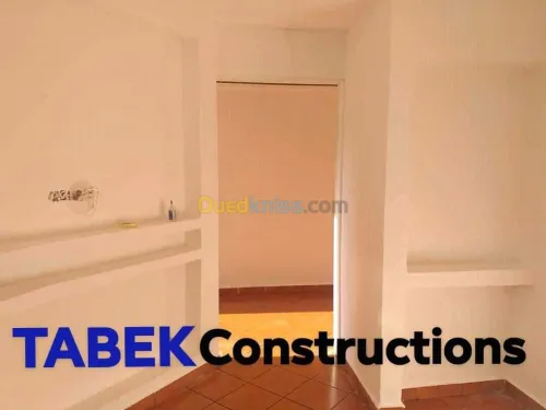 Monocouche - plâtre projeté - peinture