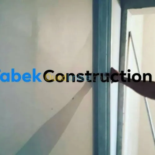 Monocouche - plâtre projeté - peinture