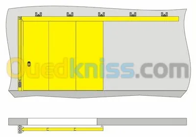 PORTE COUPE FEU COULISSANTE 