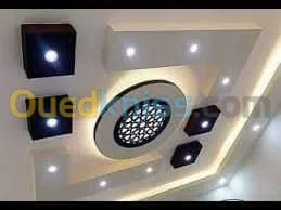 Aluminium pvc foux plafond