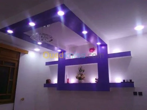 Aluminium pvc foux plafond