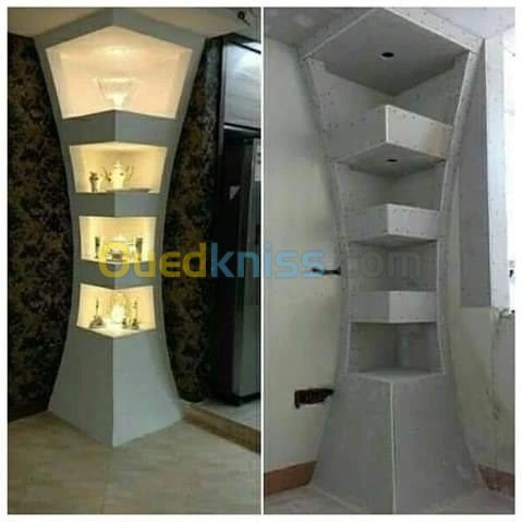 Aluminium pvc foux plafond