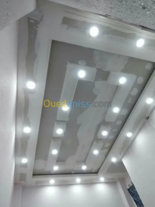 Aluminium pvc foux plafond