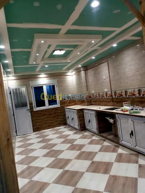 Aluminium pvc foux plafond