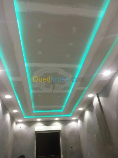 Aluminium pvc foux plafond
