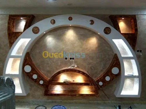Aluminium pvc foux plafond
